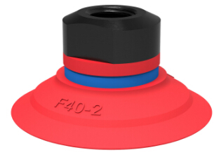 Piab吸盤F40-2硅膠，帶雙流量控制閥 訂貨號：0101554、0101556